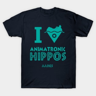 I Heart Animatronic Hippos T-Shirt